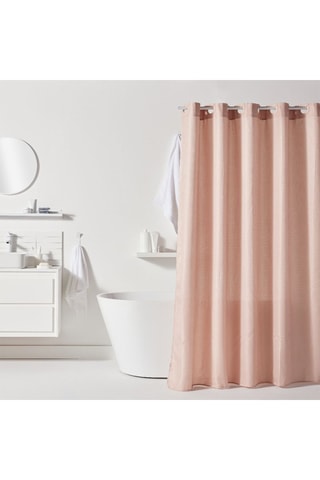 Rideau de douche - Rose - 180 x 200 cm