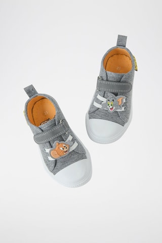 Tennis Tom et Jerry - Gris clair chiné