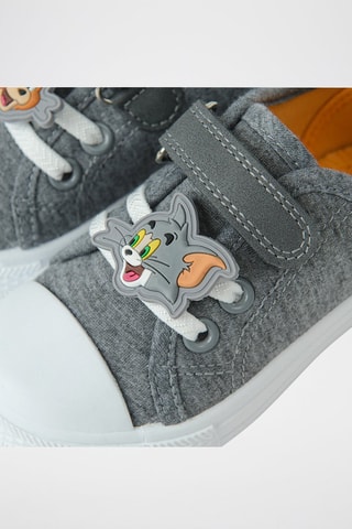 Tennis Tom et Jerry - Gris clair chiné