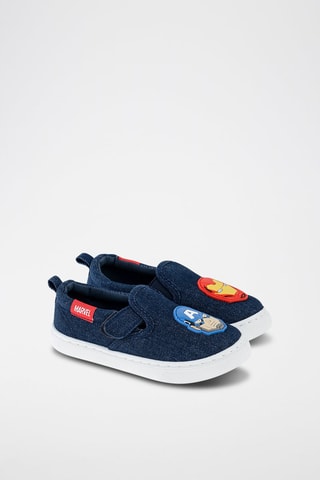 Tennis Iron-Man et Captain America Avengers Marvel Bleu marine