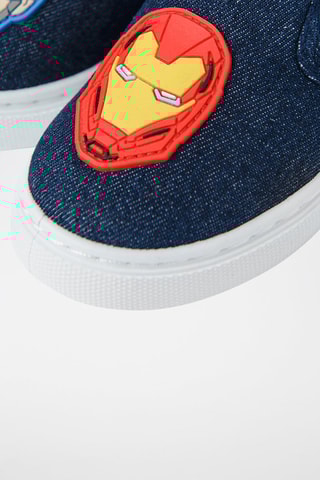Tennis Iron-Man et Captain America Avengers Marvel Bleu marine