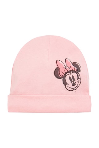 2 bonnets Minnie et Mickey Disney – Rose et blanc