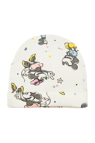 2 bonnets Minnie et Mickey Disney – Rose et blanc