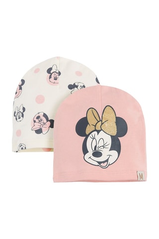 2 bonnets Minnie Disney Rose