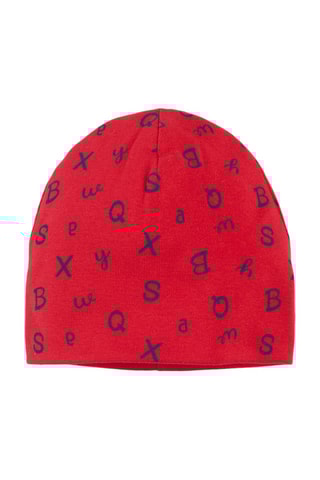 2 bonnets - Rouge et blanc