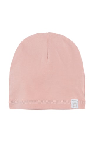 2 bonnets - Rose et blanc
