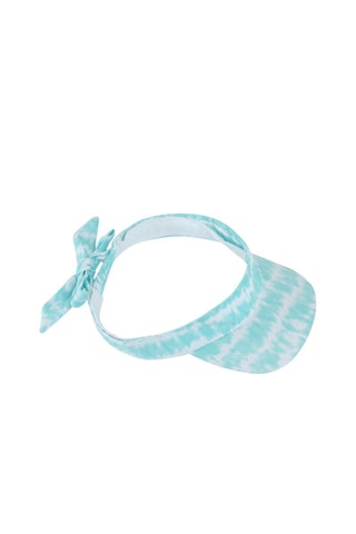 Visière de sport tie and dye Ciel