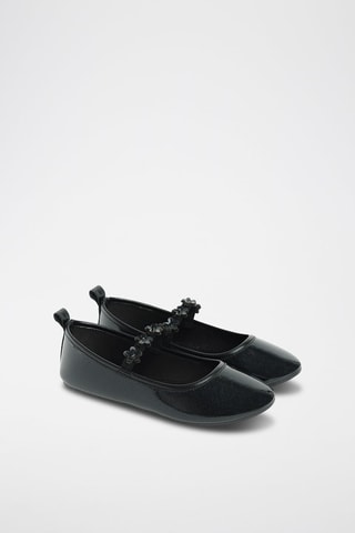 Ballerines vernies - Noir