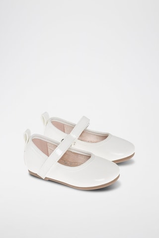 Ballerines vernies - Blanc