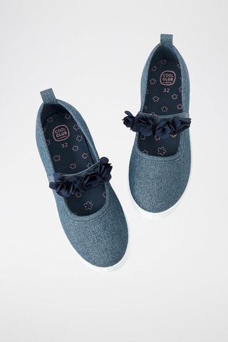 Ballerines - Bleu pétrole