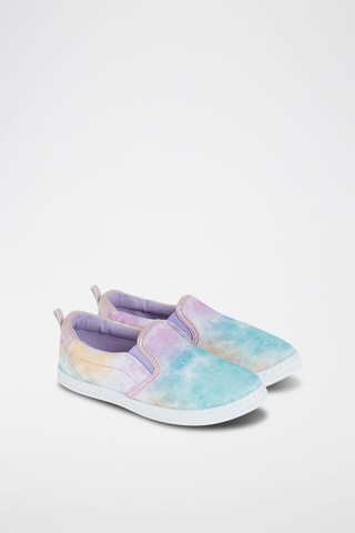Slip-on tie and dye Violet