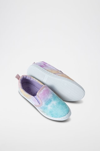 Slip-on tie and dye Violet