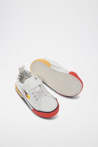 Baskets Mickey Disney Blanc
