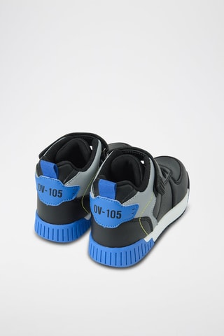 Baskets montantes NASA - Noir