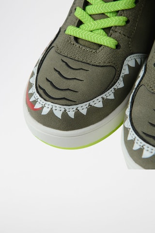 Baskets montantes - Kaki