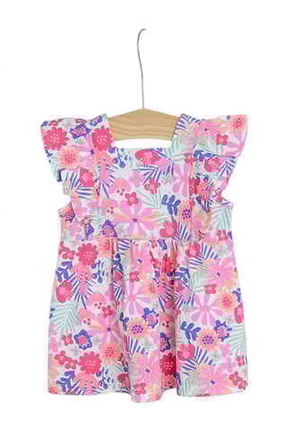2 robes Fuchsia et blanc