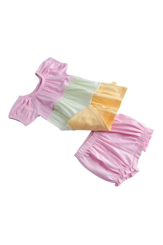 Robe et bloomer Rose