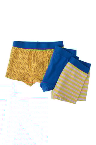 3 boxers - Bleu roi