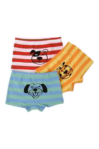 3 boxers - Rouge