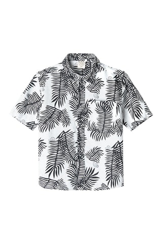 Chemise en lin Blanc