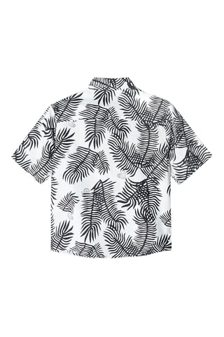 Chemise en lin Blanc