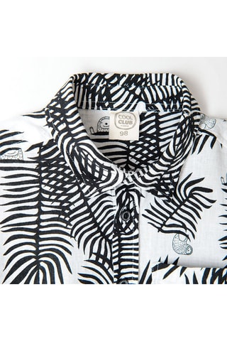 Chemise en lin Blanc