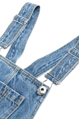 Salopette en jean Bleu marine