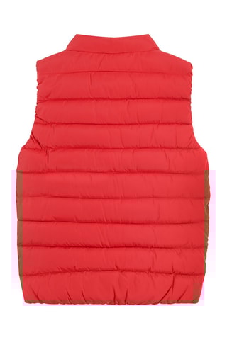 Doudoune sans manches Rouge