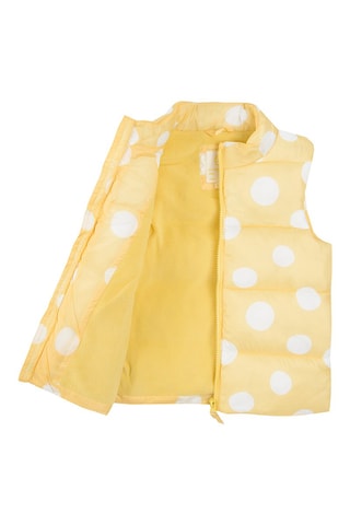 Doudoune sans manches - Jaune