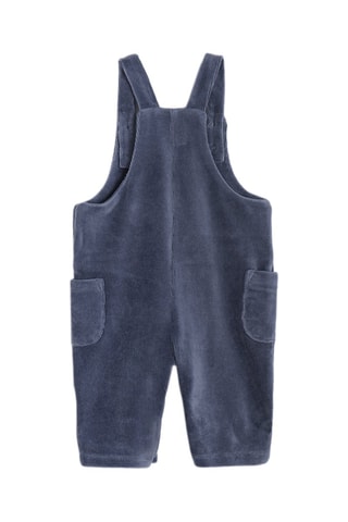 Body et salopette Gris et bleu marine