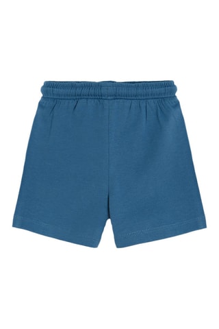 Body et short Blanc et bleu cobalt