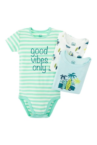 3 bodys - Vert clair