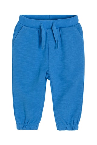 Body et jogging Blanc et bleu cobalt chiné