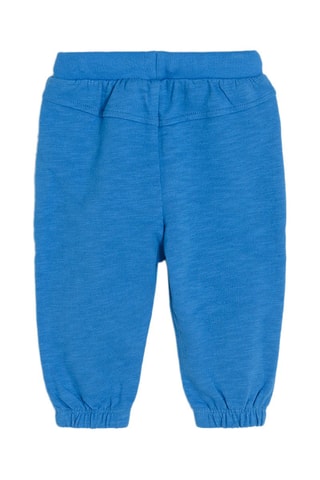Body et jogging Blanc et bleu cobalt chiné