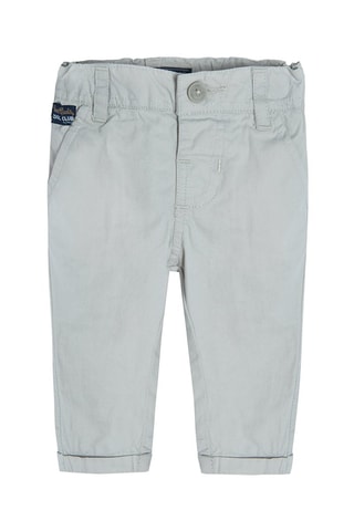 Body-chemise et pantalon Blanc et gris clair