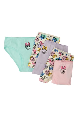 5 culottes Daisy Disney - Vert et rose