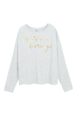T-shirt et jogging - Gris clair
