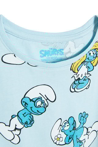Pyjama Les Schtroumpfs Turquoise