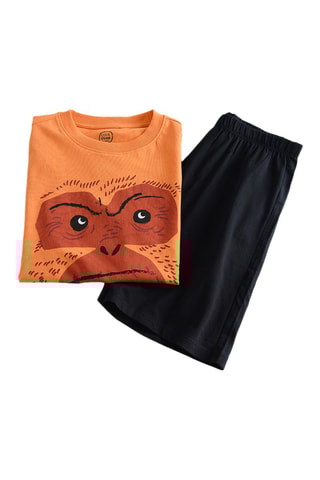 Pyjama Orange et noir