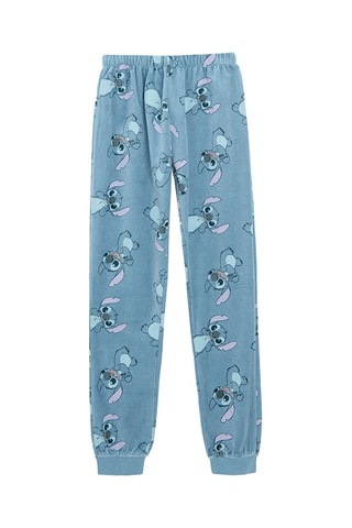 Pyjama Stitch Lilo et Stitch Disney - Ecru et bleu clair