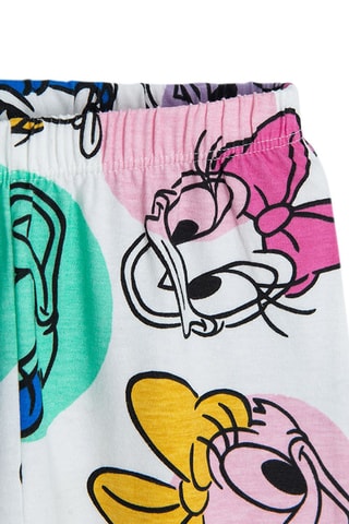 Sweat et jogging Daisy Disney - Blanc et rose