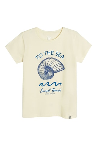 T-shirt Ecru