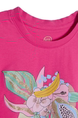 T-shirt Fuchsia
