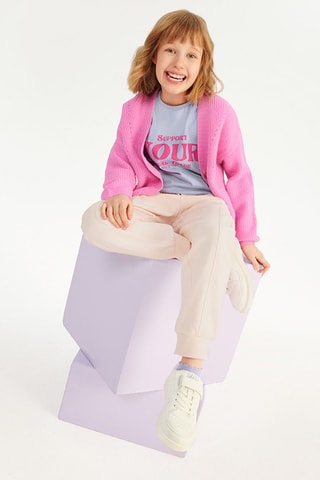 T-shirt Gris clair