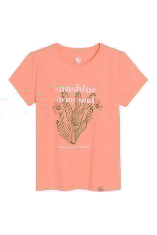 T-shirt Corail