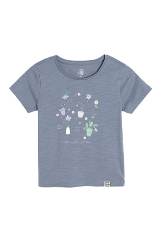 T-shirt - Bleu cobalt chiné