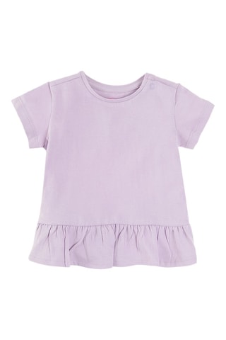 2 t-shirts Mauve et corail