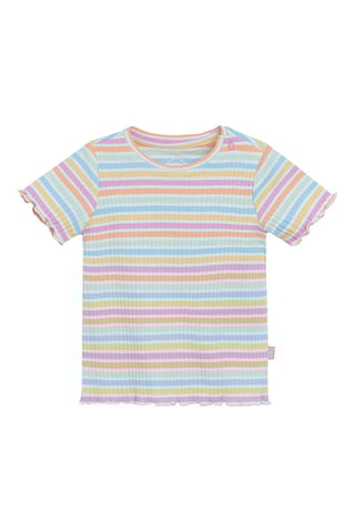 T-shirt - Ciel et blanc
