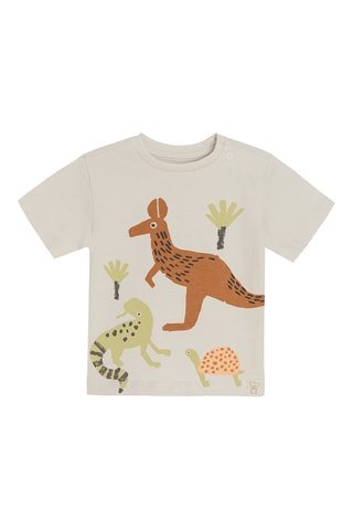 2 t-shirts Camel et beige