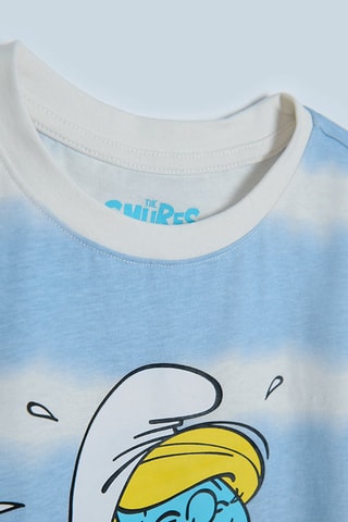 T-shirt Schtroumpfette - Blanc